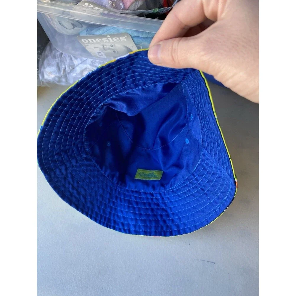 UV Skinz Reversible Monster Print Bucket Hat 12-24M Protection UPF 50+